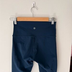 lululemon athletica Dark Blue High-Waist Leggings